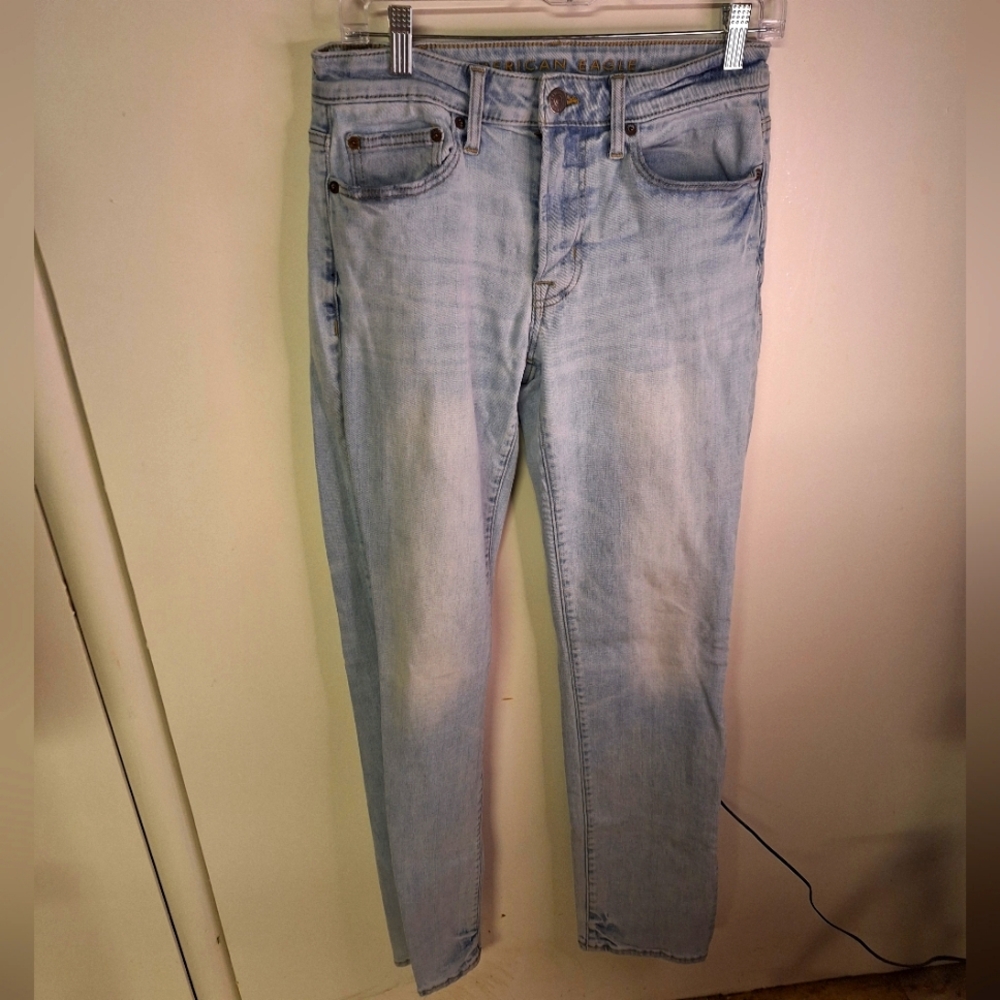 American Eagle Flex Size 30/34 Light Jeans